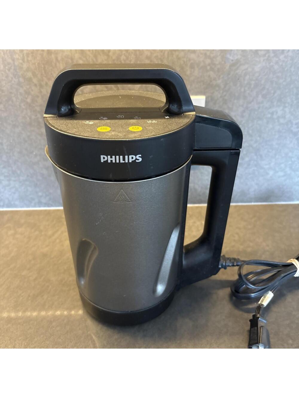 Philips Viva Collection HR2204 10-in-1 Soup Maker and Smoothie Blender Hot Cold